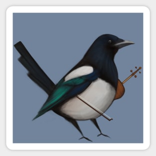 Musical Magpie Sticker